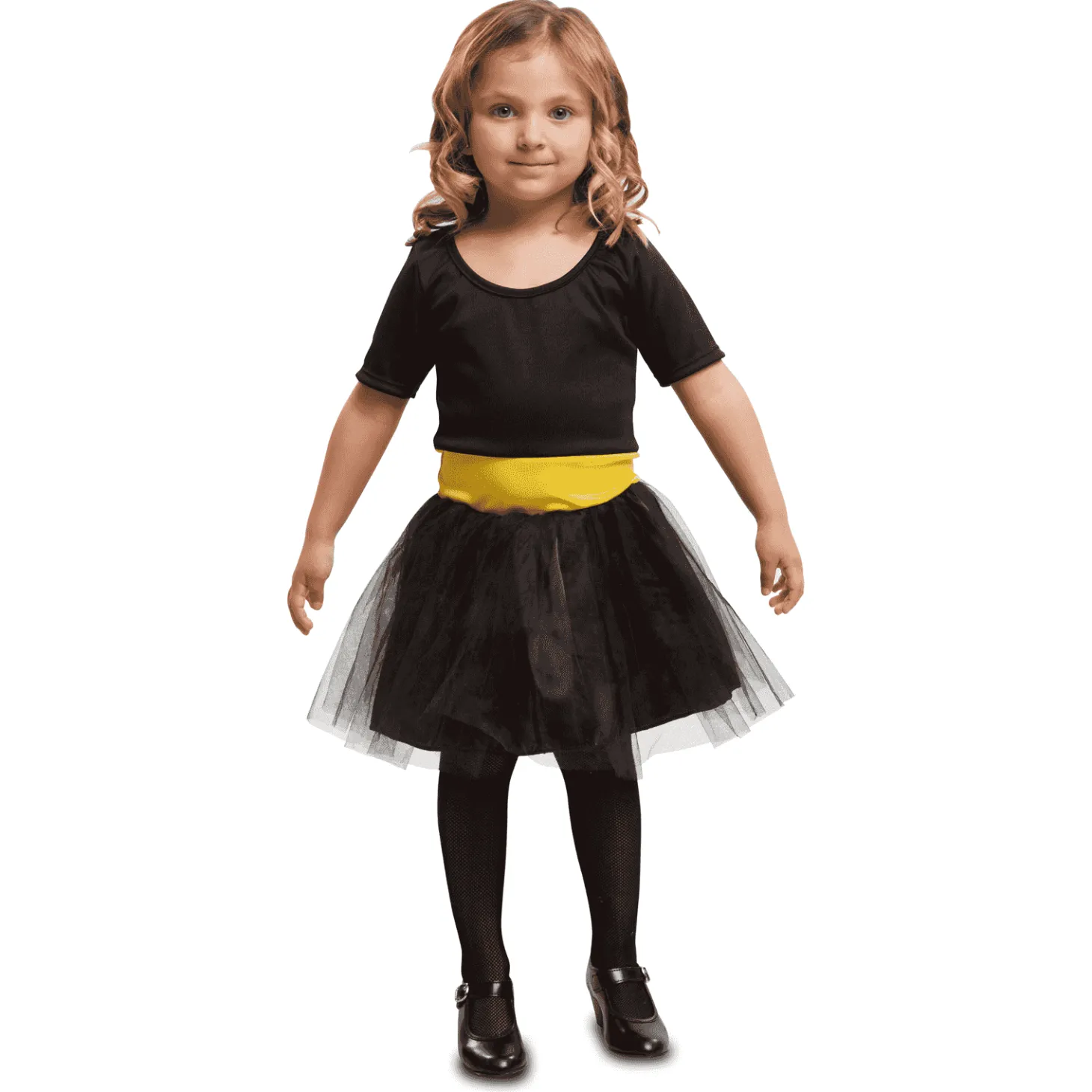 Disfraz de Heroína negra 3-6 años 3-6 años niña infantil