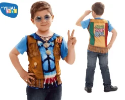 Disfraz de Hippie boy 8-10 años infantil