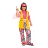 Disfraz de Hippie flower 5-6 años niña infantil