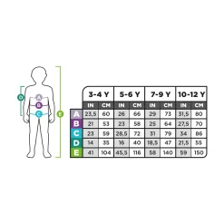 Disfraz de Jefe de pista siniestro 3-4 años infantil