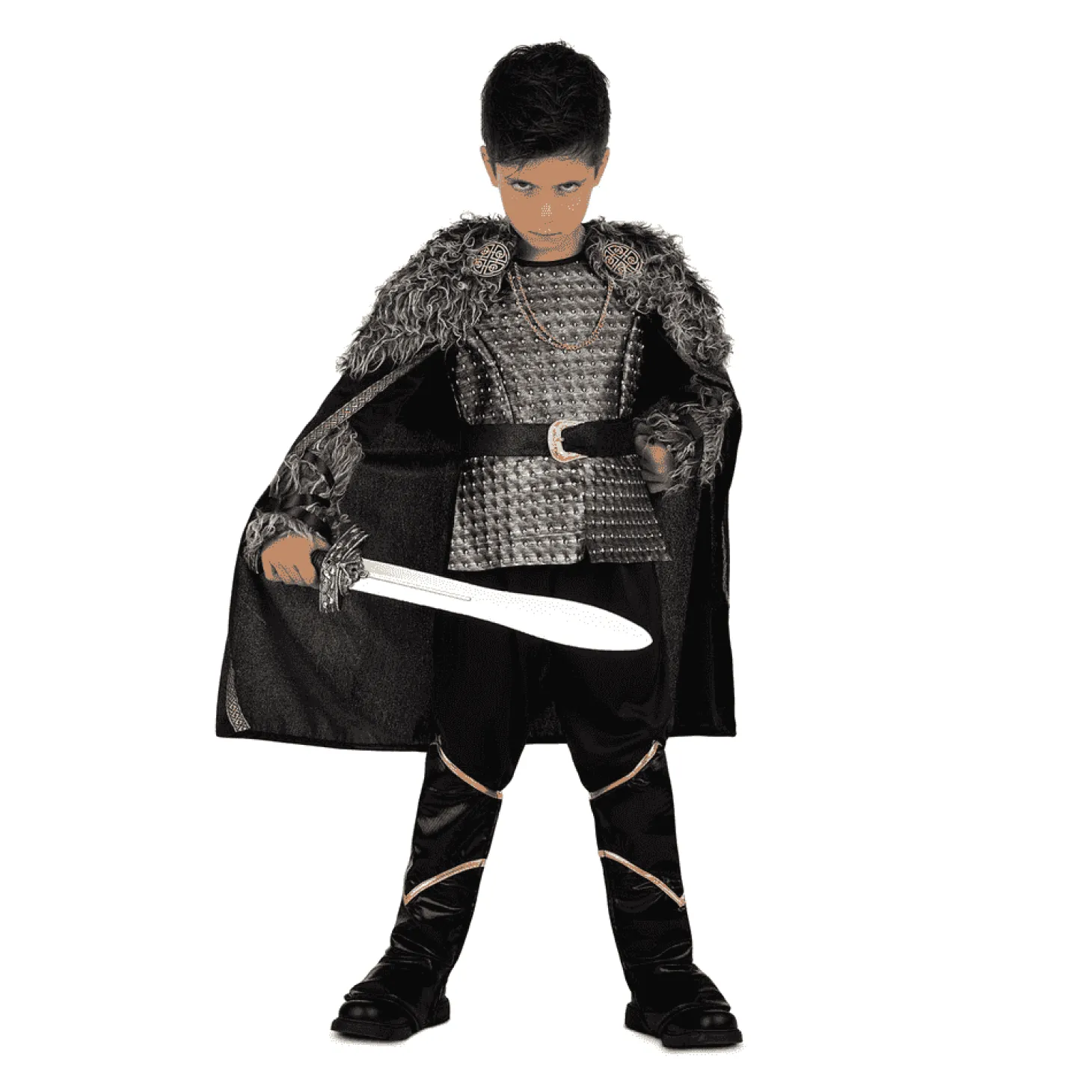 Disfraz de Jefe vikingo 3-4 años infantil