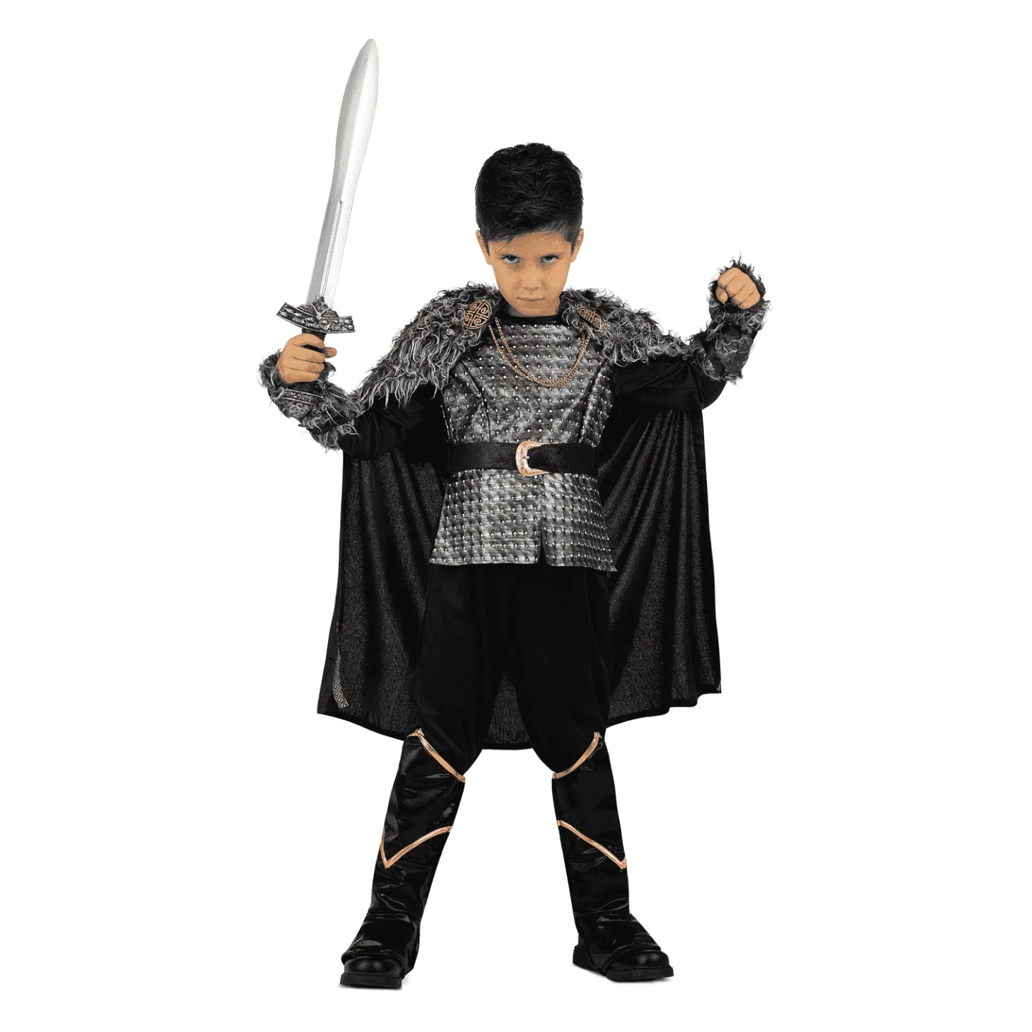 Disfraz de Jefe vikingo 3-4 años infantil