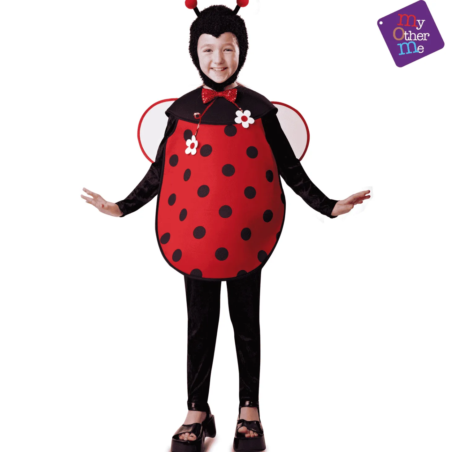 Disfraz de Mariquita 7-9 años infantil