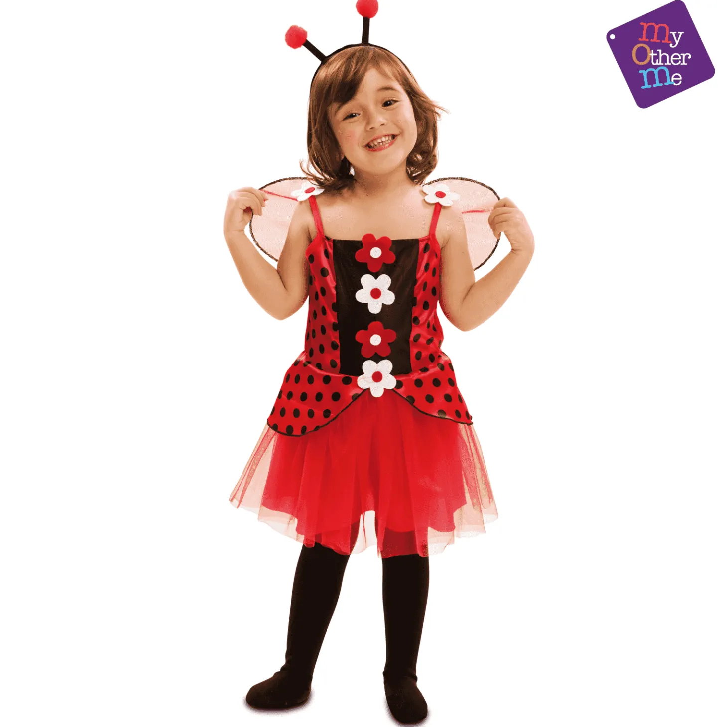 Disfraz de Mariquita 5-6 años infantil