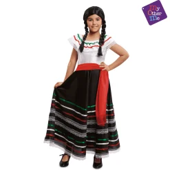 Disfraz de Mexicana 10-12 años infantil