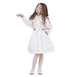 Disfraz de Monada blanca navidad 10-12 años infantil