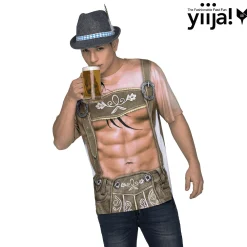 Disfraz de Muscular tyrolean adulto talla M