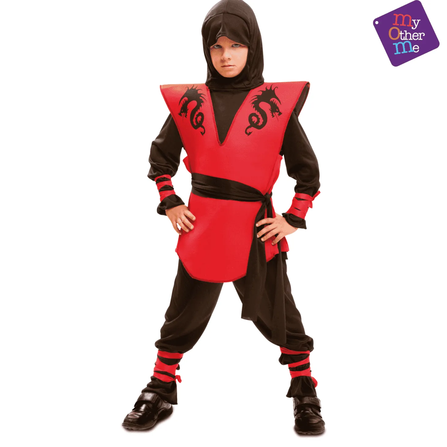 Disfraz de Ninja dragon 7-9 años infantil