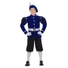 Disfraz de Paje azul 7-9 años infantil