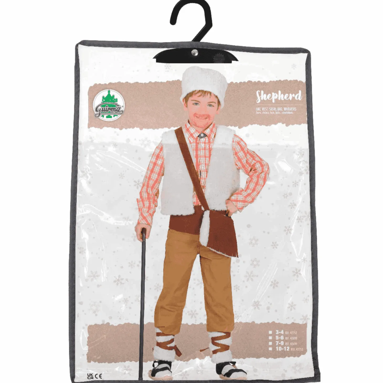 Disfraz de Pastor Infantil (7-9 años)