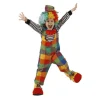 Disfraz De Payaso Cuadros 7-9 Años