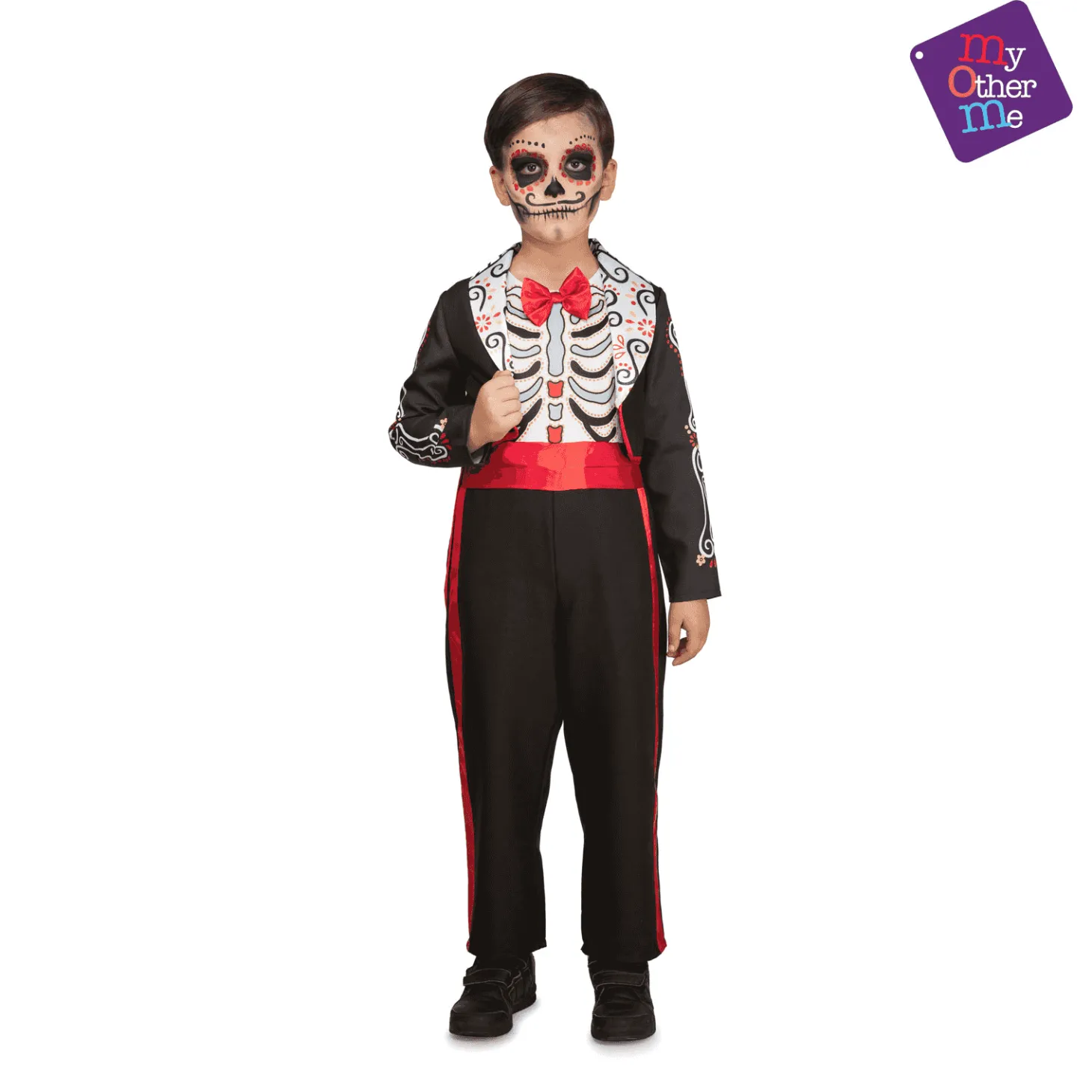 Disfraz de Pequeño día de los muertos 10-12 años infantil