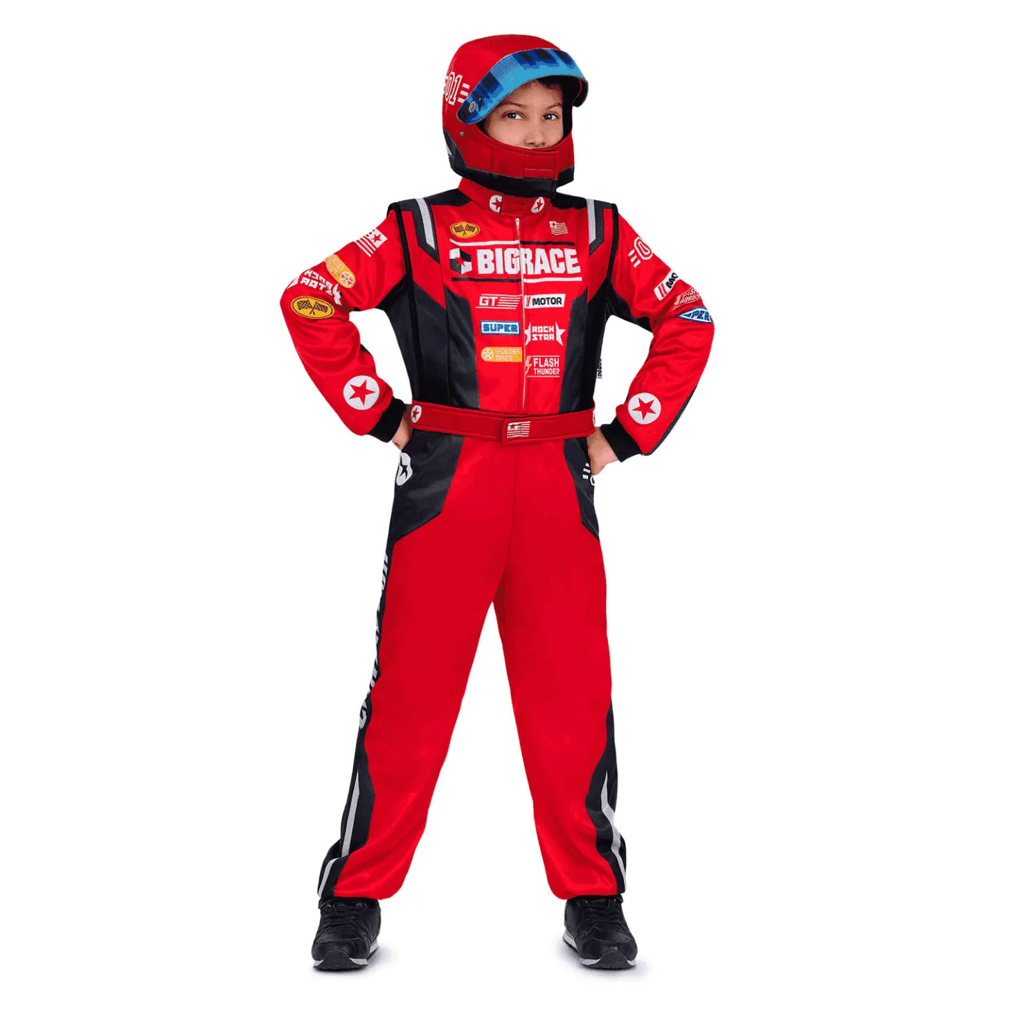 Disfraz de Piloto de carreras 10-12 años infantil