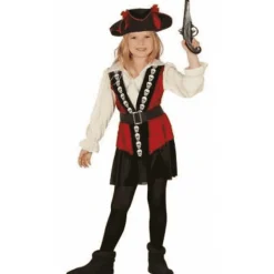 Disfraz de Pirata Bucanera para Niña 3-4 años