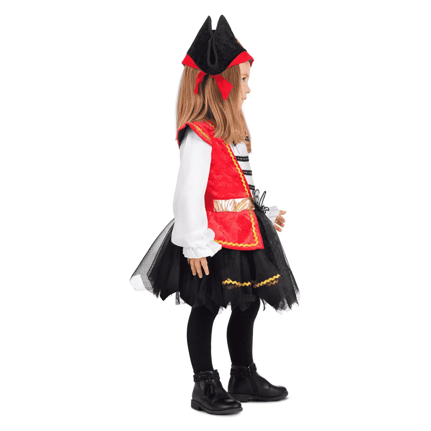 Disfraz de Pirata caribeña 3-4 años infantil