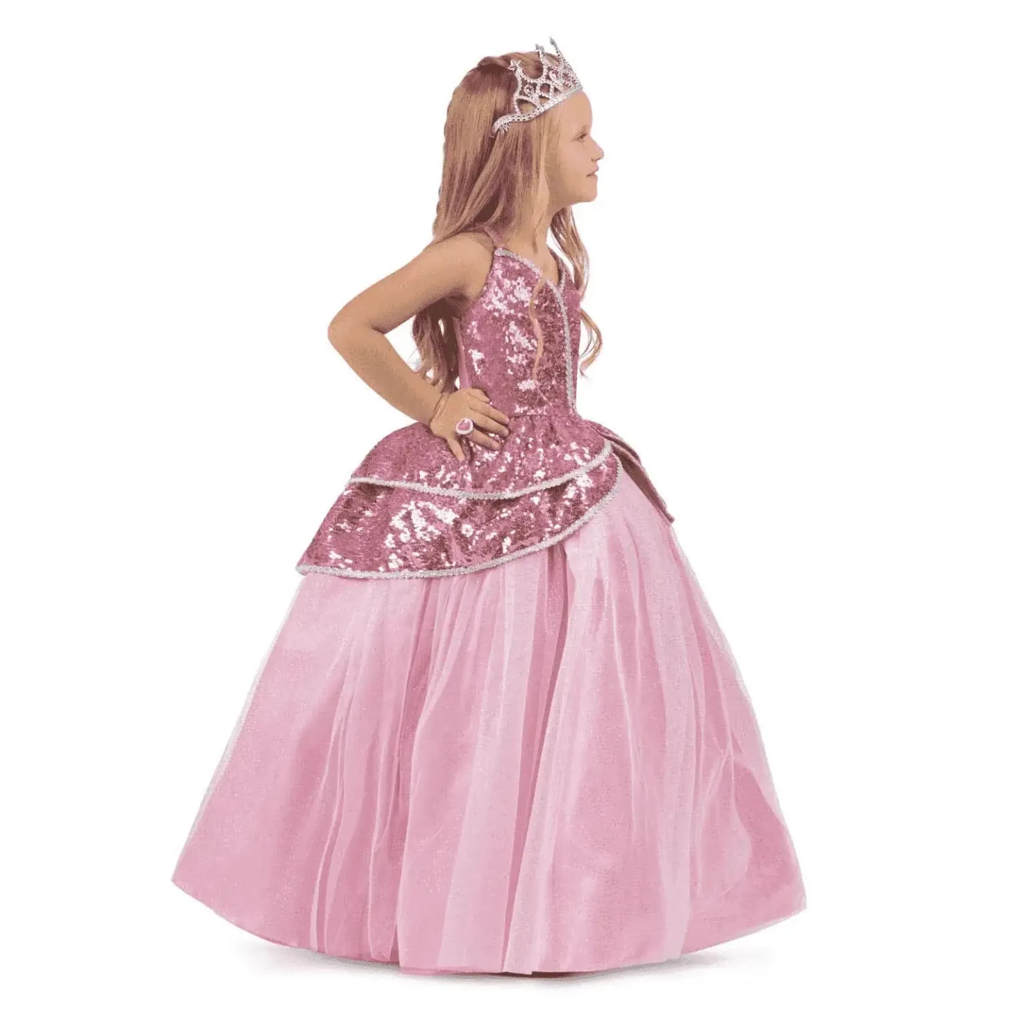 Disfraz de Princesa bruja rosa 3-4 años infantil