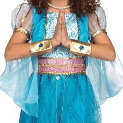 Disfraz de Princesa árabe turquesa 10-12 años infantil