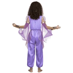 Disfraz de Princesa árabe morada 5-6 años infantil