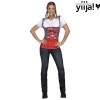 Disfraz de Red oktoberfest lady adulto talla S