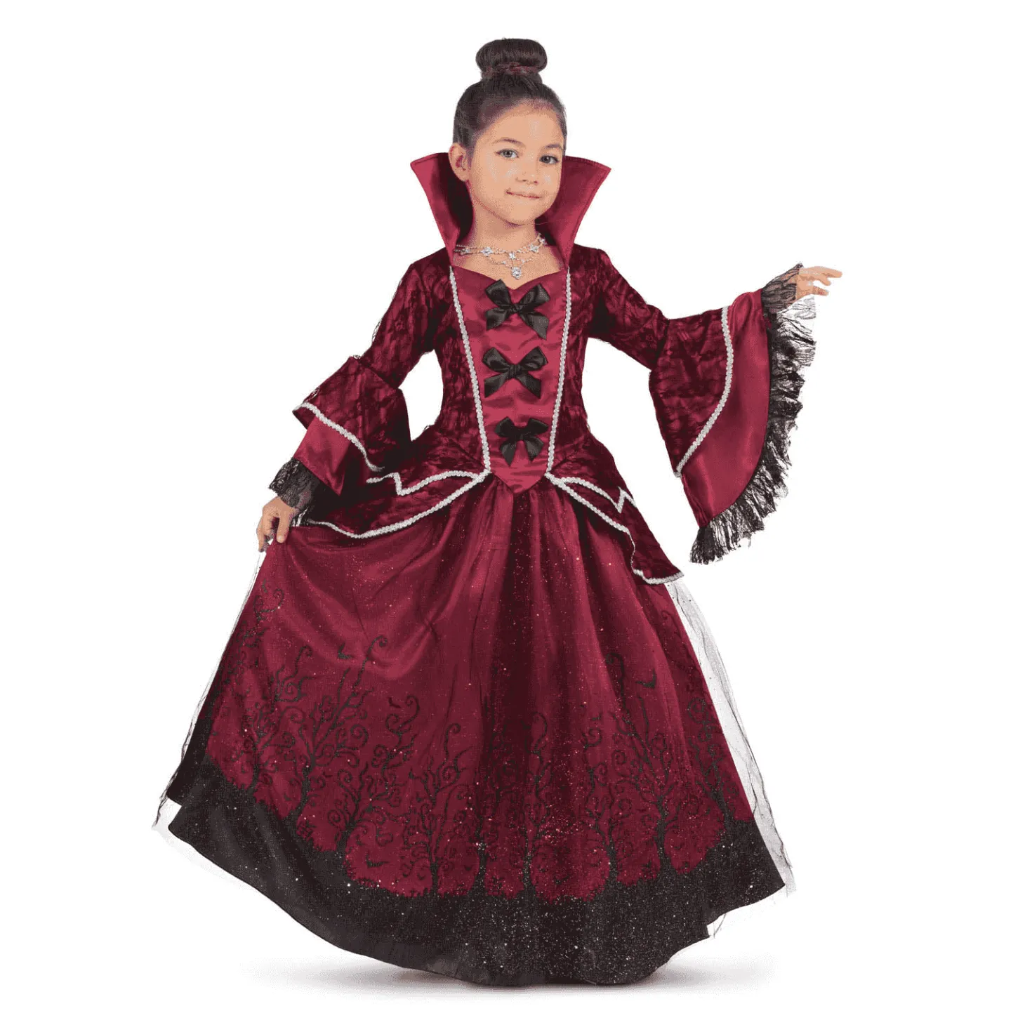 Disfraz de Reina vampira 5-6 años infantil