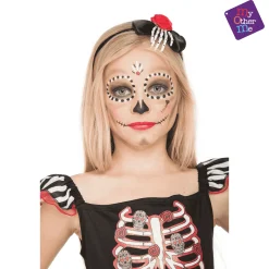 Disfraz de Señorita esqueleto 5-6 años infantil