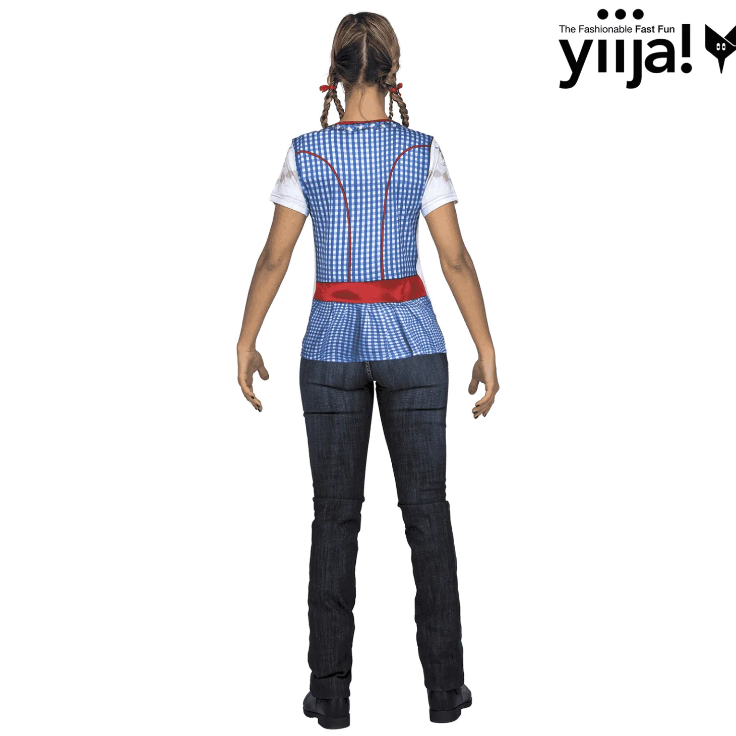 Disfraz de Sexy red oktoberfest lady adulto talla L