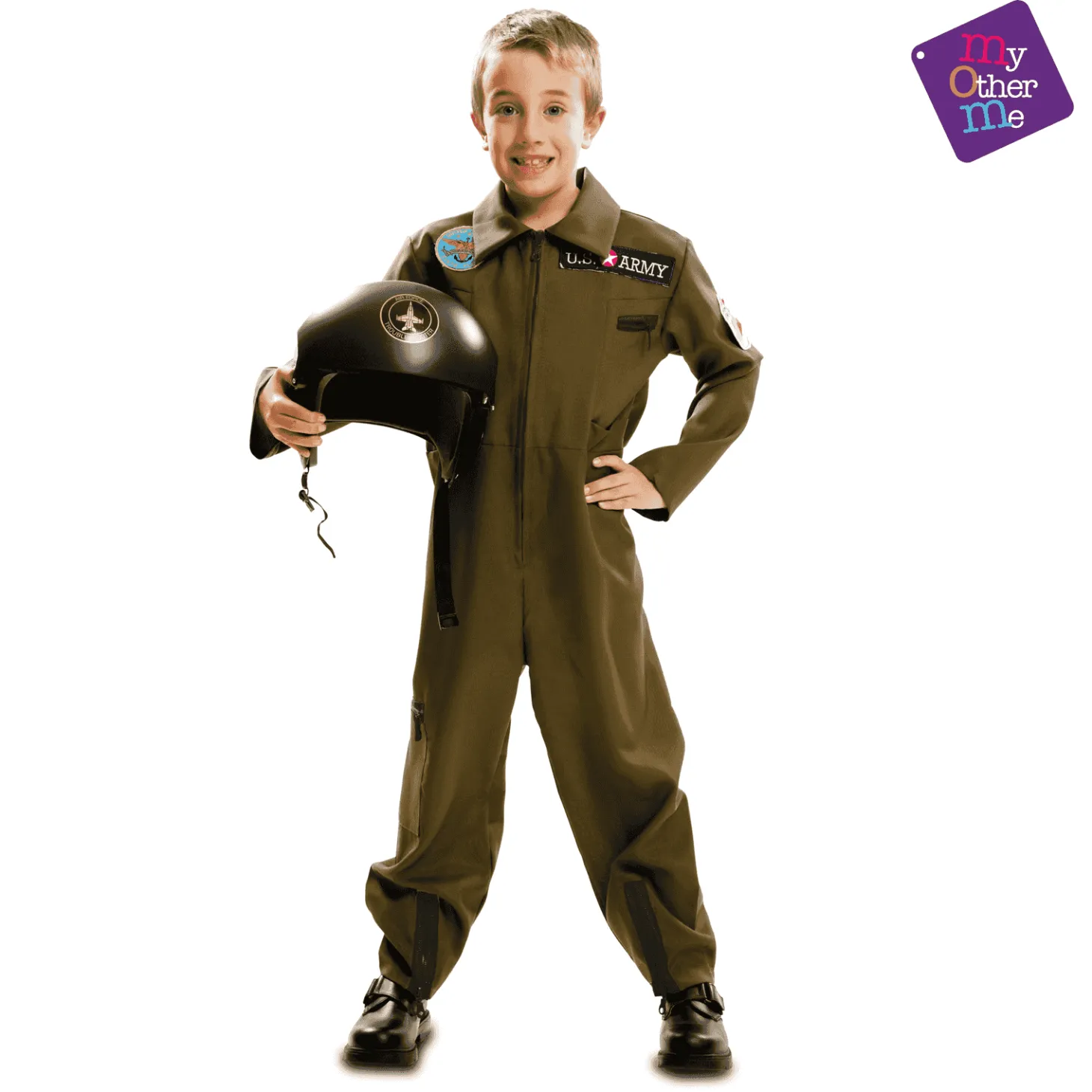 Disfraz de Top gun 7-9 años infantil
