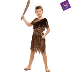 Disfraz de Troglodita talla 7-9 años – Ideal para carnaval, fiestas y eventos divertidos