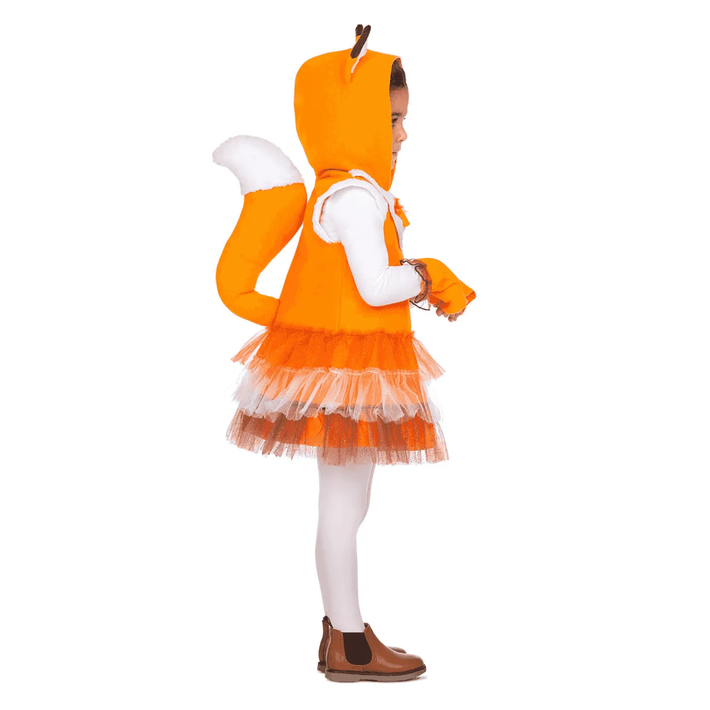 Disfraz de Zorro con gran cola 3-4 años infantil