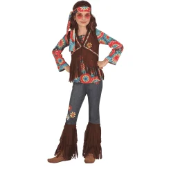 Disfraz Hippie Infantil Talla 5 a 6 años