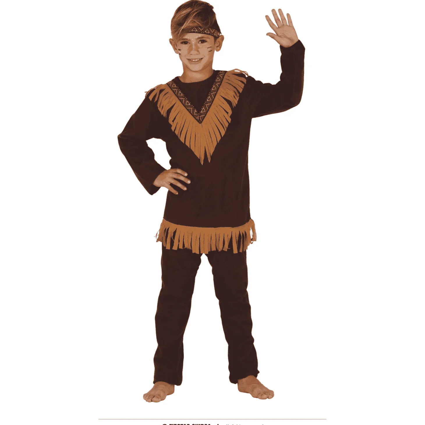Disfraz Indio Infantil Talla 10 a 12 años