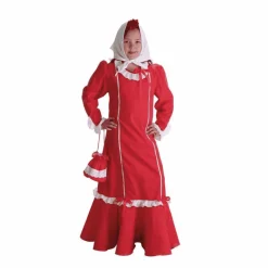Disfraz Infantil Chulapa Lujo con Bolsito Rojo Talla 7 a 9