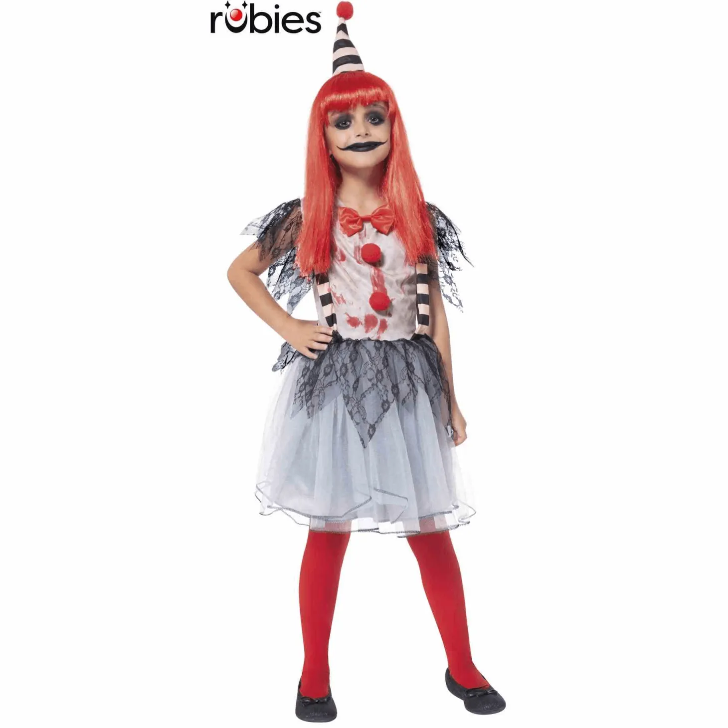 Disfraz Payasa Sanguinaria 9-10 años