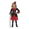 Disfraz Vampiresa Rojo Midi 10-12 años