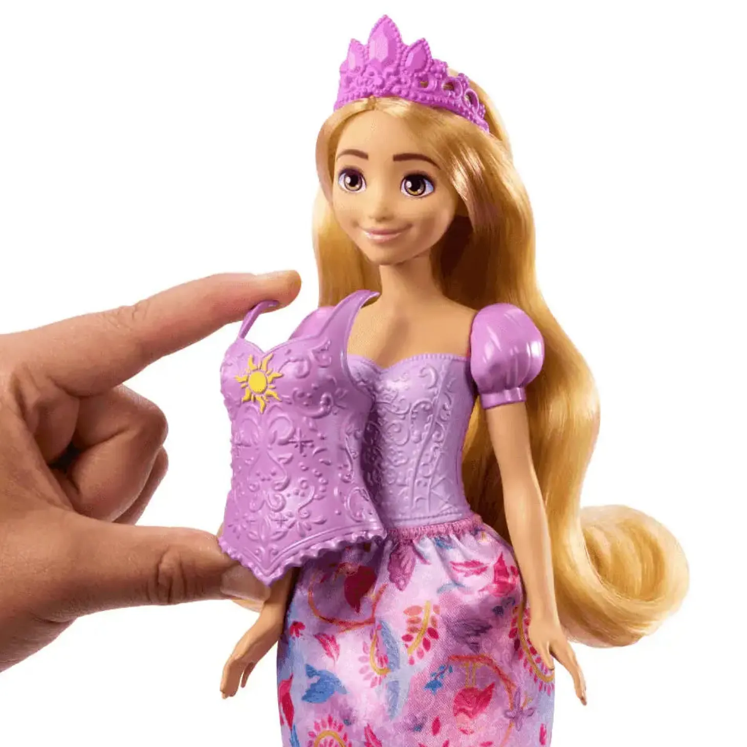 Disney Princesas Historias de Rapunzel 2 en 1 Muñeca de Moda - Juguete de Disney Princess