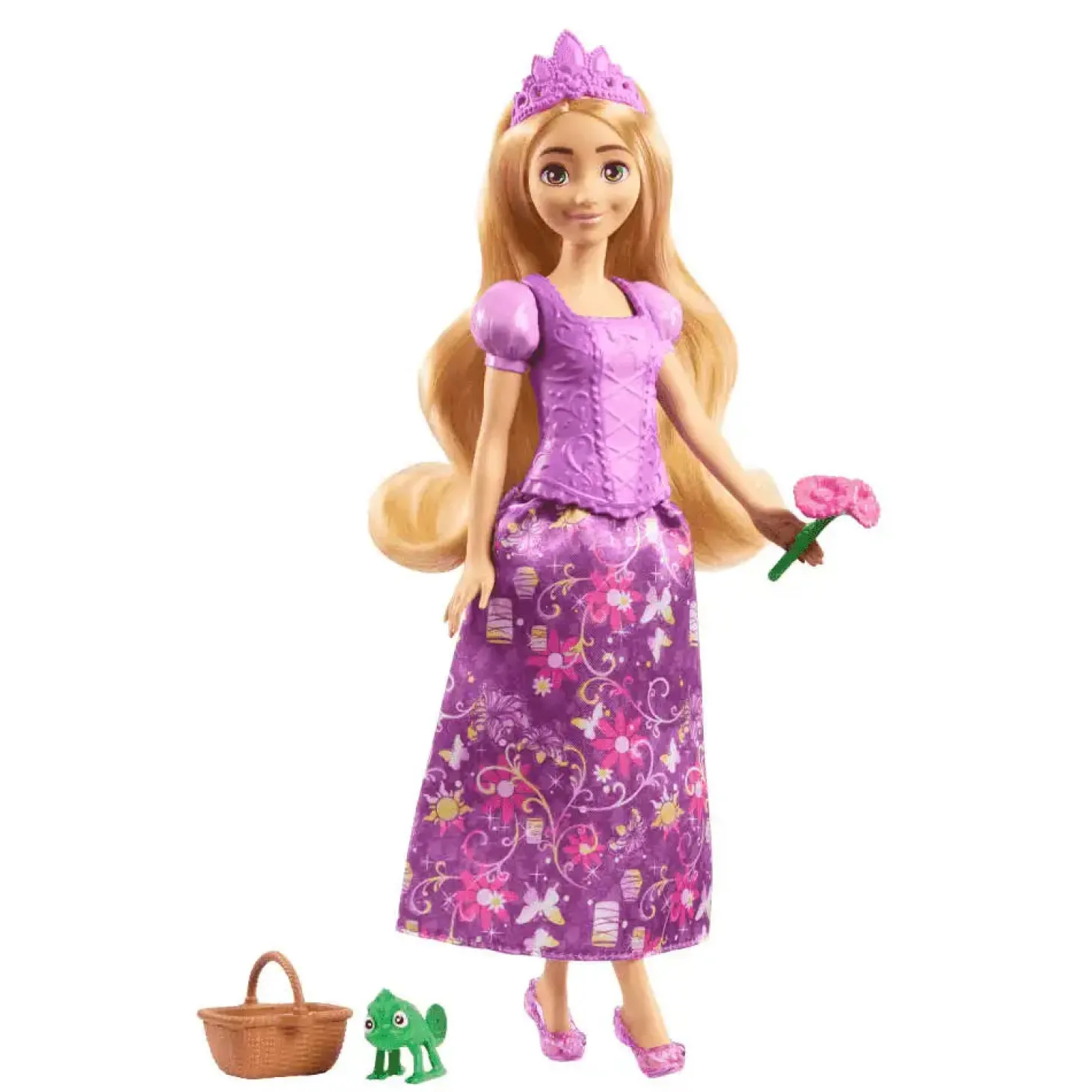 Disney Princesas Historias de Rapunzel 2 en 1 Muñeca de Moda - Juguete de Disney Princess