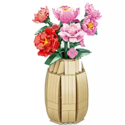 DIY Flores – Set de construcción 550 piezas flores decorativas (modelo Camelia)