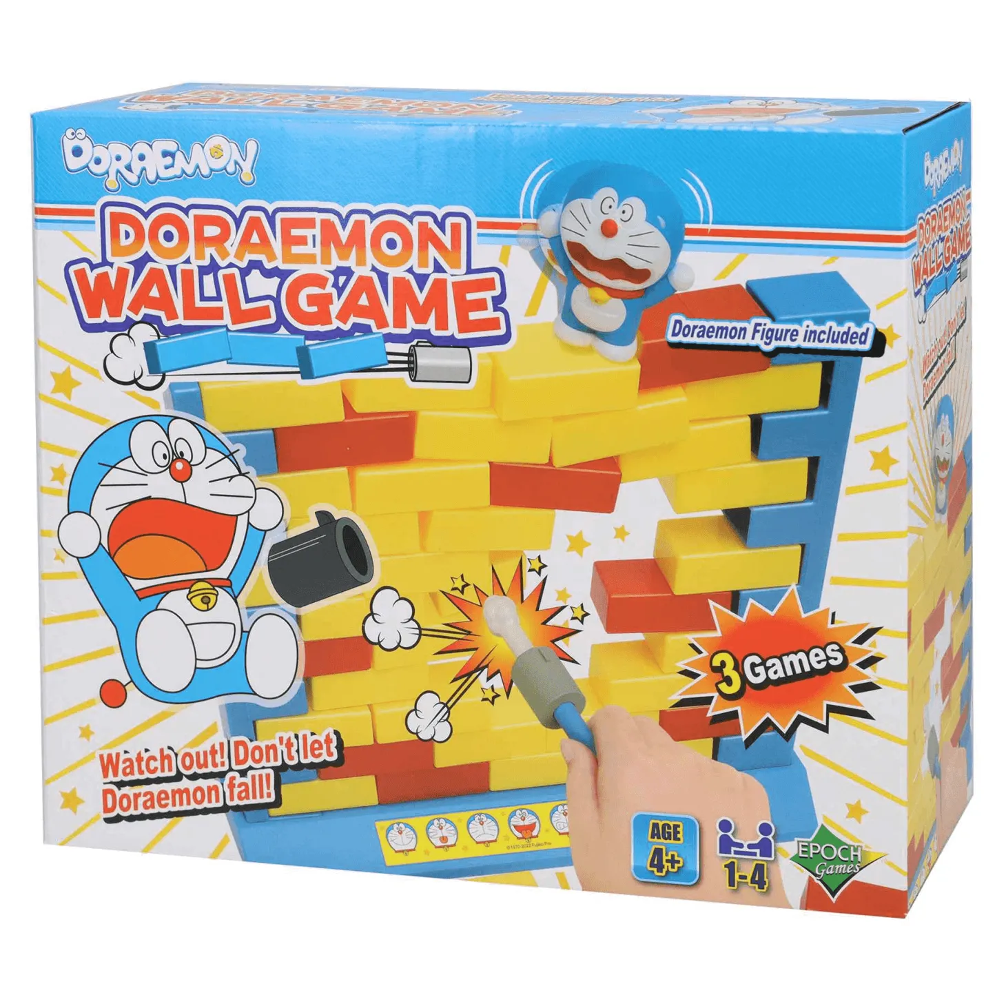 Doraemon Wall Game Epoch Games Juego de Mesa
