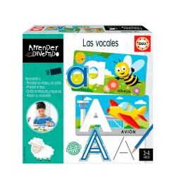 Educa Juguete de Aprendizaje Aprender Es Divertido Las Vocales