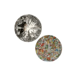 Educa Puzzle Round 3D Puzzle Charles Fazzino