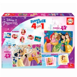Educa Puzzle Superpack Disney Princess