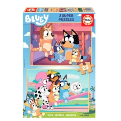 Educa Puzzle 2X25 Bluey de Madera