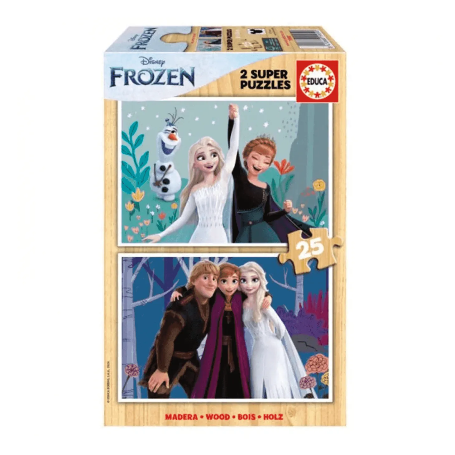 Educa Puzzle 2X25 Frozen