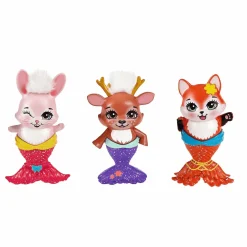 Enchantimals Pack 3 sirenas Muñecas con mascotas y accesorios Mattel HCF87