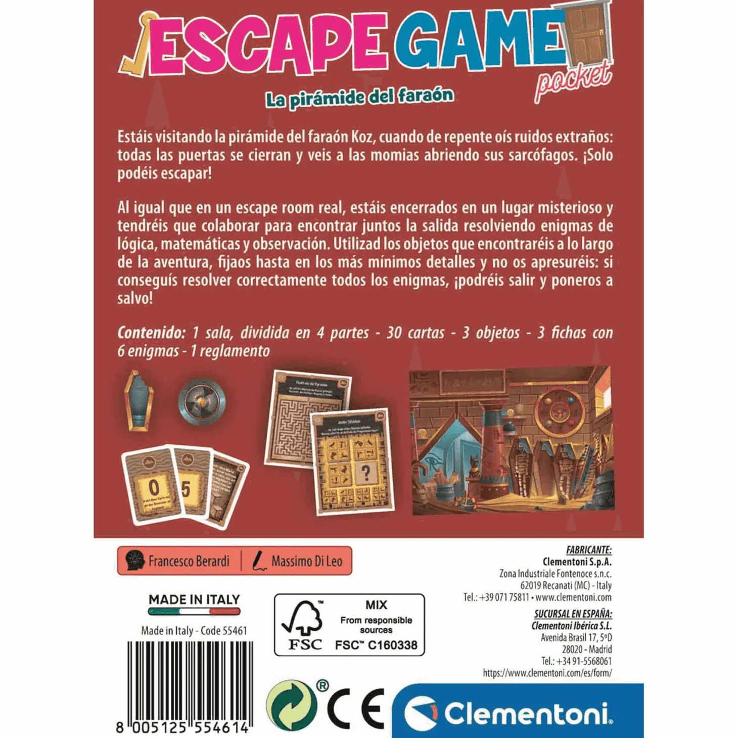 Escape Room - La pirámide del faraón