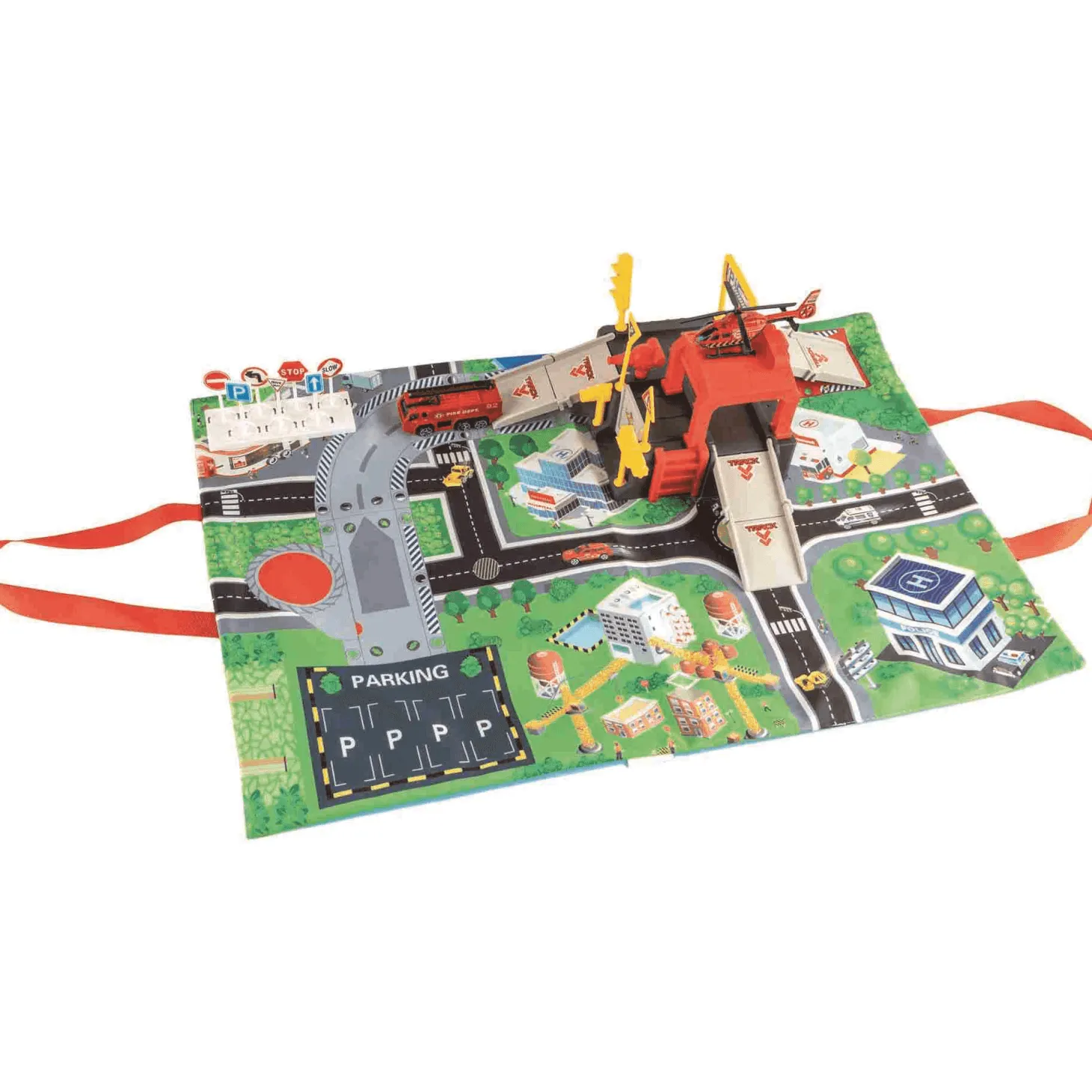 Estación Portátil de Emergencias 2 en 1 | Motor Planet Juguete Circuito de Coches