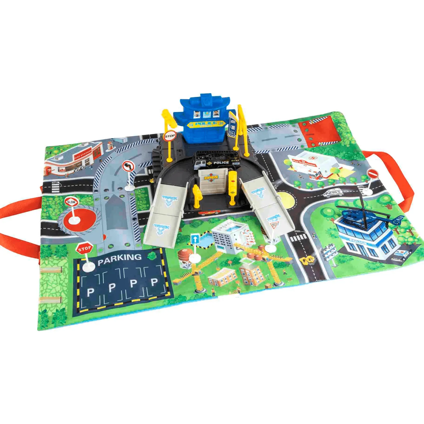 Estación Portátil de Emergencias 2 en 1 | Motor Planet Juguete Circuito de Coches