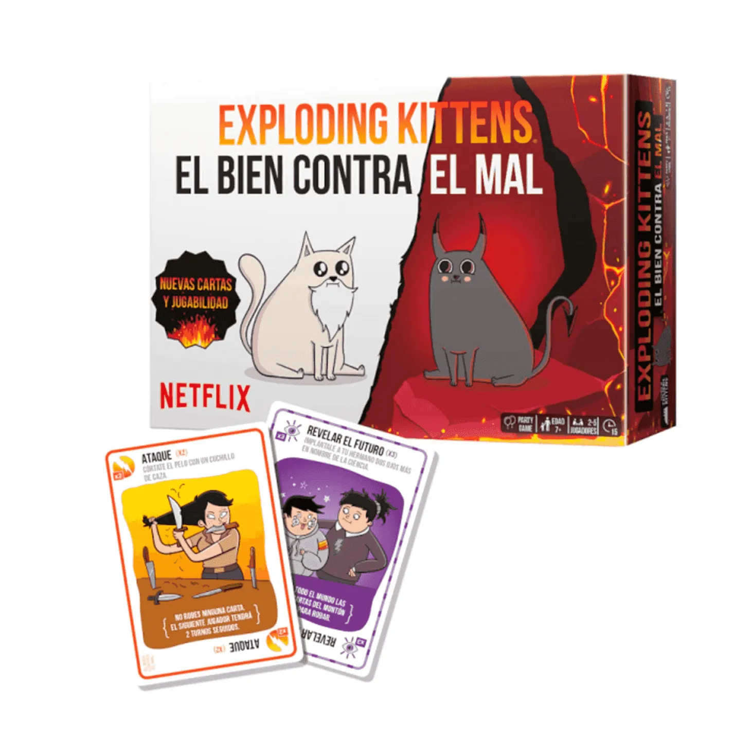 Exploding Kittens el Bien Contra el Mal