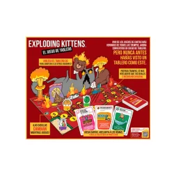 Exploding Kittens: El Juego de Tablero – Diversión Explosiva en 3D