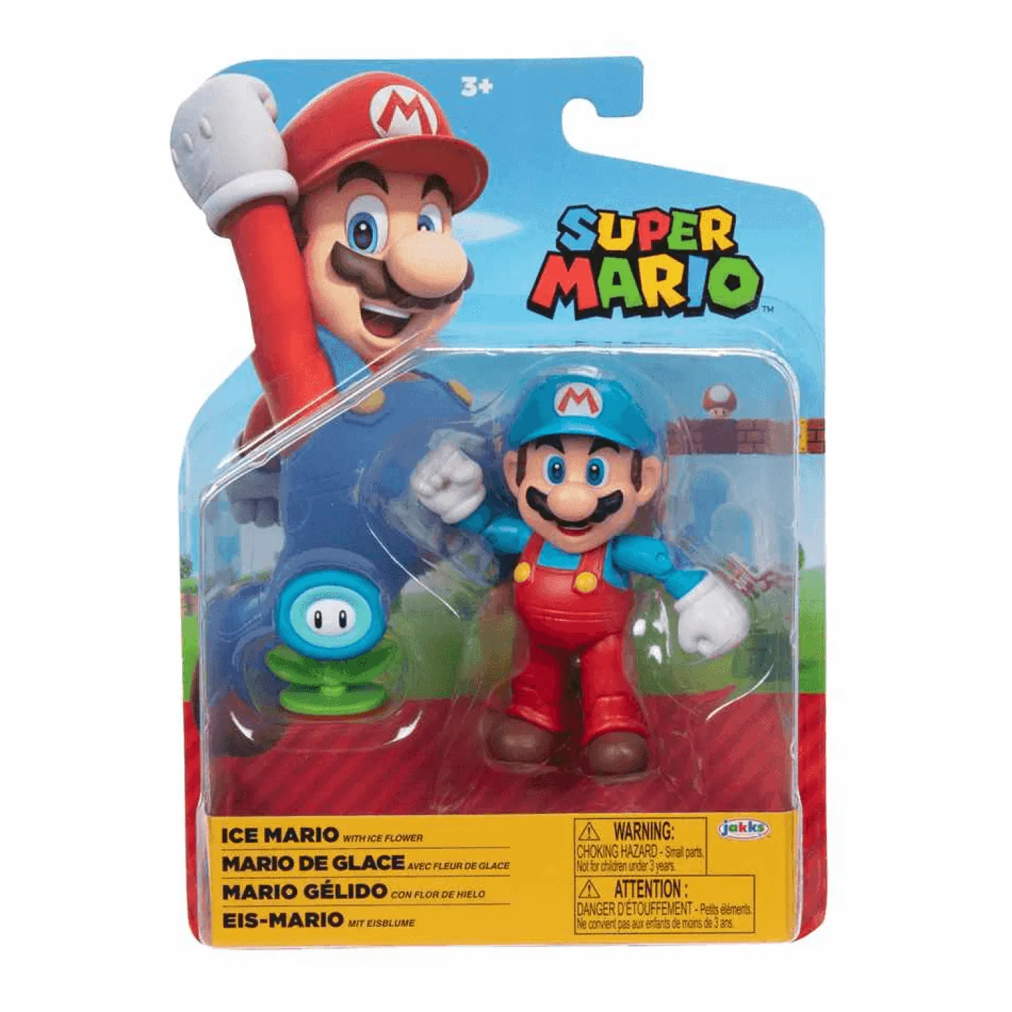 Figura Articulada de 10 cm de Super Mario - Jakks Pacific